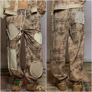 POL Camouflage Patchwork Joggers